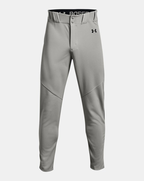 Men's UA Utility Piped Baseball Pants, Gray, pdpMainDesktop image number 5